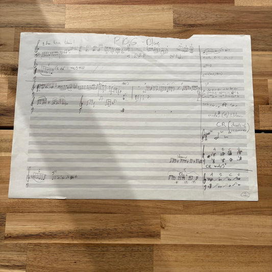Blue van Geert Jan Kroon: Synesthesie en Complexe Ritmes voor Topbands