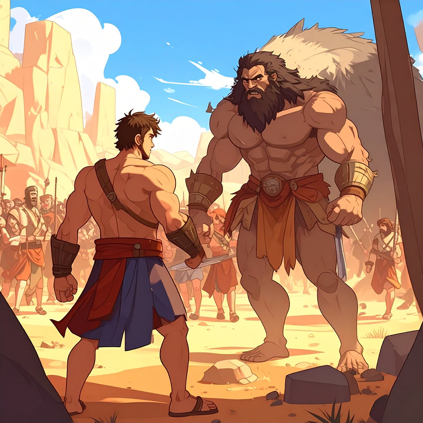 David and Goliath - Brass Band